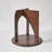 Walnut Solid Wood Round End Table-2pc