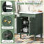 Meuble-lavabo moderne avec lavabo supérieur-545823851
