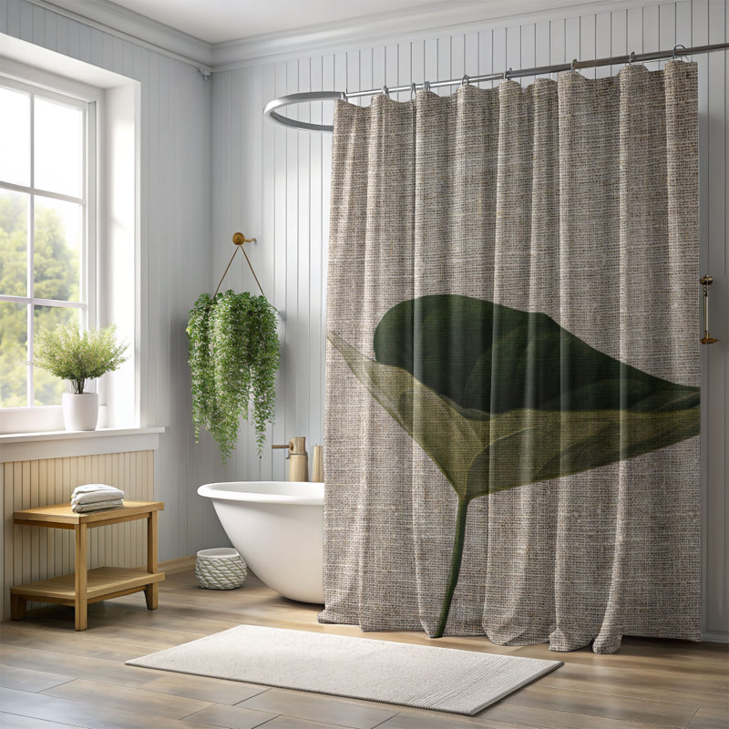 Rideau de douche Forston, H 74 po x l 71 po