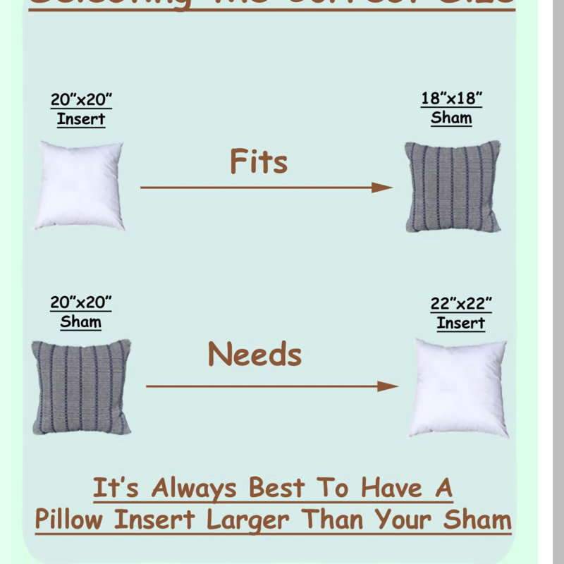 LuxiPlush Sleep Pillows - Hypoallergenic Down Alternative Inserts for Shams & Throws ( Set of 2) - Comfy & Perfect for Sleeping