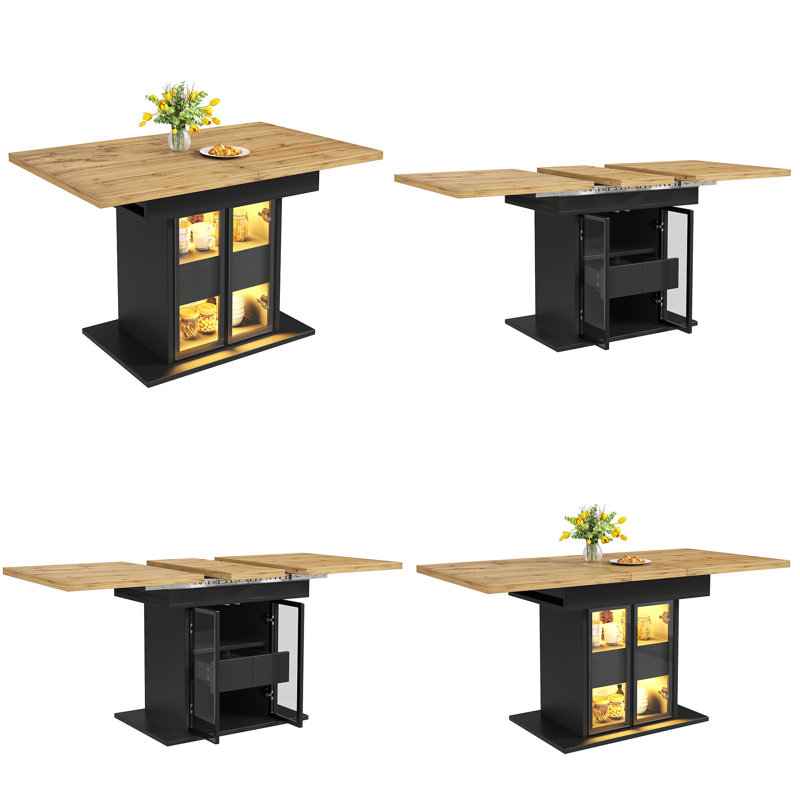 Dining Table, Black