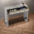 Mirror Console Table with 2 drawers