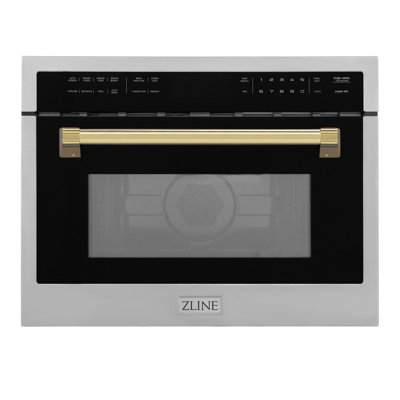 24"" 1.6 cu ft. 1000 - Watt Convection Built-In Microwave with Sensor Cooking -  ZLINE, MWOZ-24-G