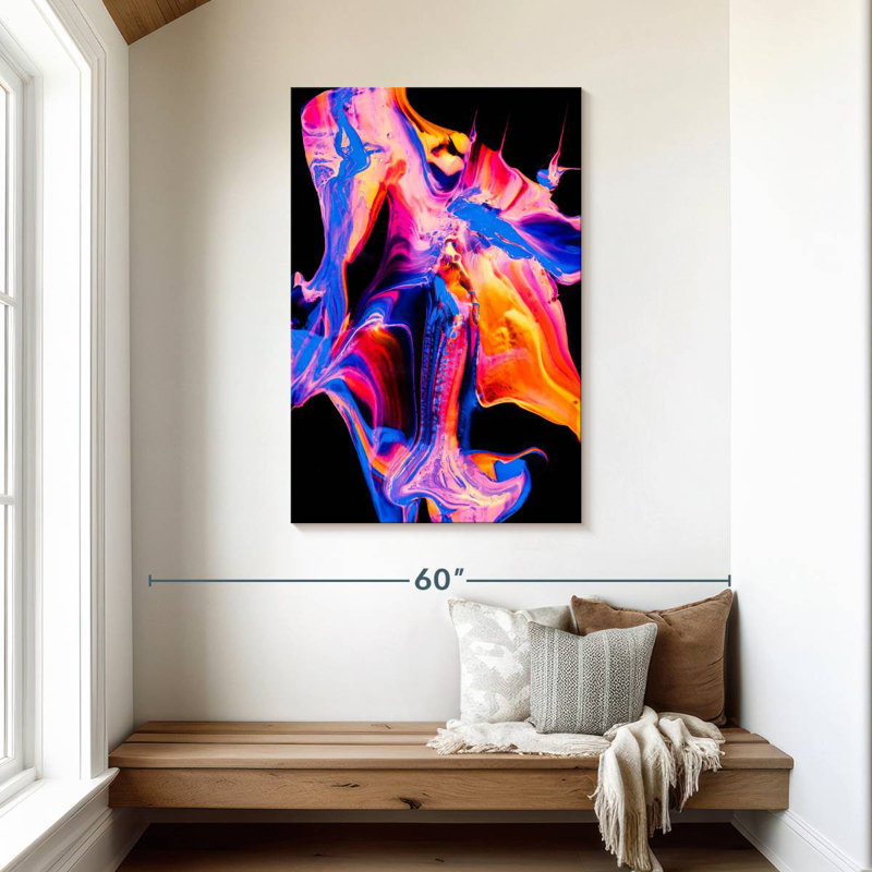 Avery Abstract Paint XIII, 45" H x 30" W