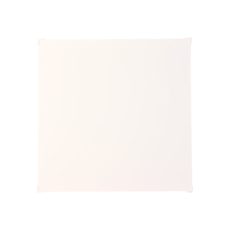 White Glass Panel Wall Mounted Convection Heater with Thermostat