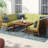 Theodore Acacia 6 - Person Patio Conversation Set with Cushions-1548892626