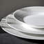 Missoni Bread And Butter Plates ZIG ZAG Set Of 6  White Diam. 6"
