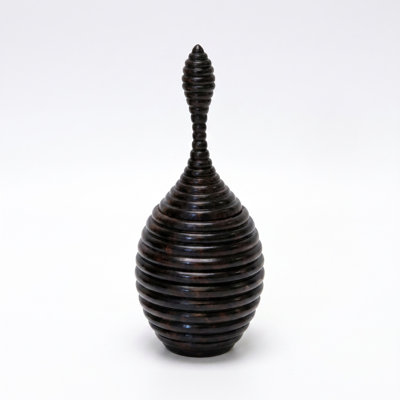 Ebony Wood Collection Wood Jar