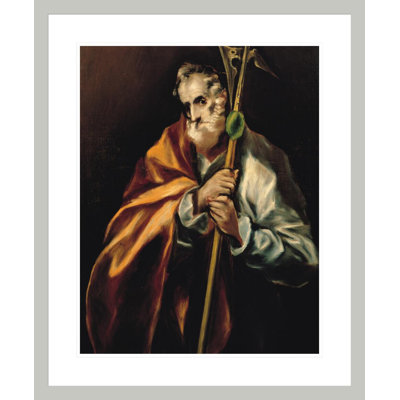 St. Jude Thaddeus par El Greco, impression giclée encadrée