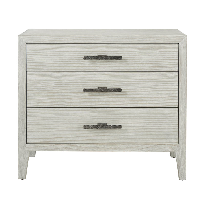 Breeze 32'' W Solid Wood Nightstand