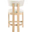 Tabouret de comptoir rembourré en cuir Phalan-428842878-428842865