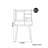 Italian style small dressing table