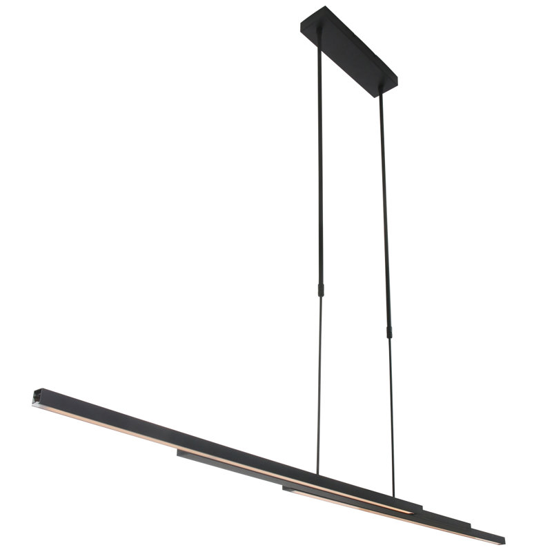 Lyndsey 4 - Light LED Kitchen Island Pendant, Black