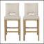 Ensemble de 2 tabourets de comptoir 31 pouces, tissu-1965845059