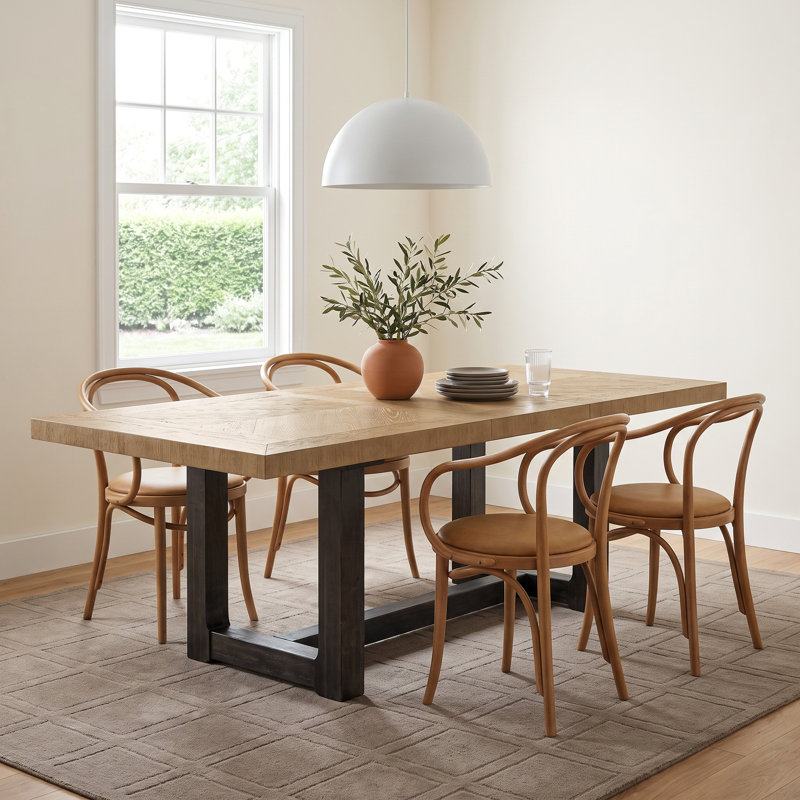 42" Trestle Dining Table
