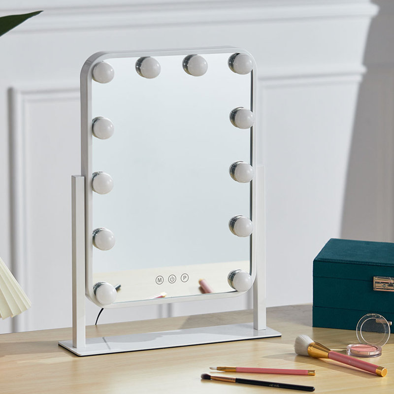 Fallston Metal Rectangle Floor Mirror
