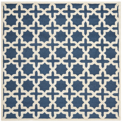 Igna Hand Tufted Wool Geometric Rug