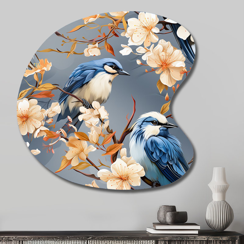 Décoration murale en métal irrégulière Leane, H 27 po x l 27 po