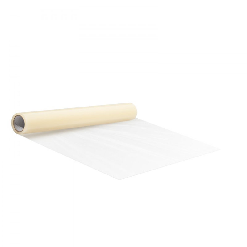 Film de protection pour tapis, écran de plancher et de surface de 36 po x 200 pi avec envers auto-adhésif et installation facile, rouleau de protection en polyéthylène pour tapis de construction et de rénovation