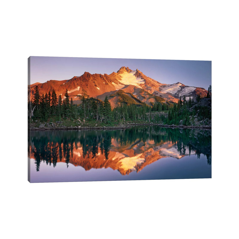 Mount Jefferson by Alan Majchrowicz - Wrapped Canvas Gallery-Wrapped Canvas Giclée, 66.04 cm H  x 101.6 cm W