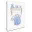 « naissance blue », art sur toile-21939517