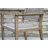 Fleur 48" Round Eucalyptus Wood Patio Dining Set