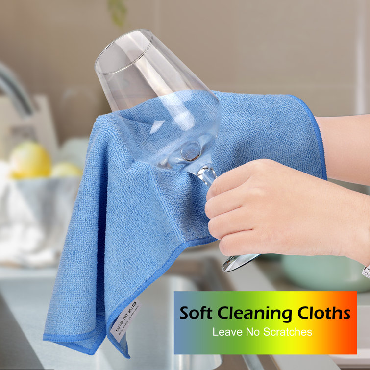 Reusable Microfiber Cleaning Cloths