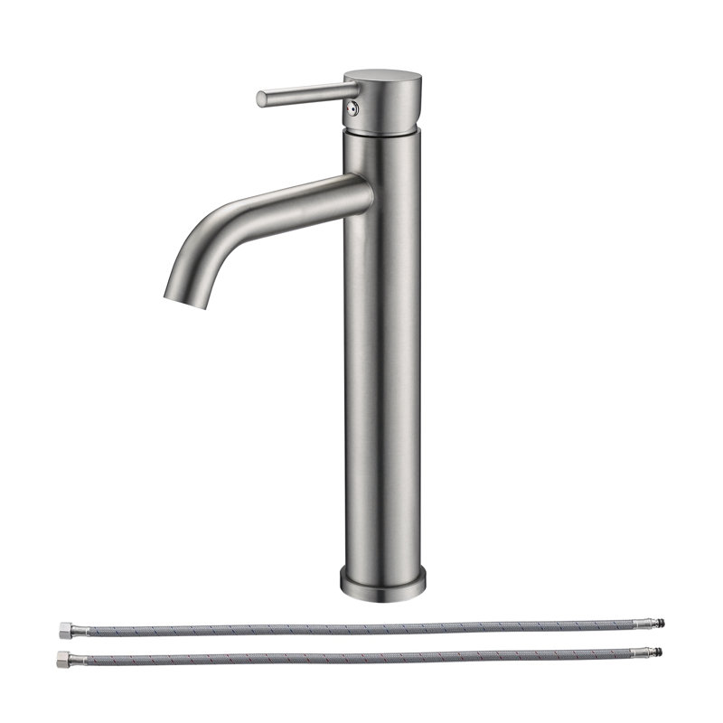 Single-handle Bathroom Faucet, Brushed Nickel