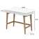 Aprill Solid Wood Base Writing Desk
