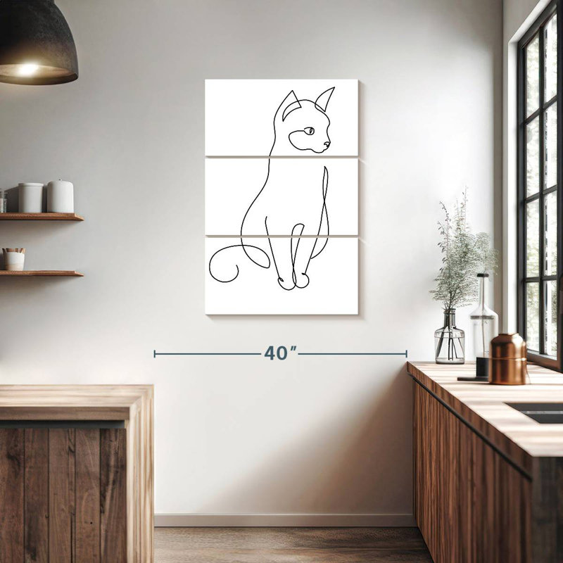 Chat Brampt Minimalist, H 38 po x l 24 po