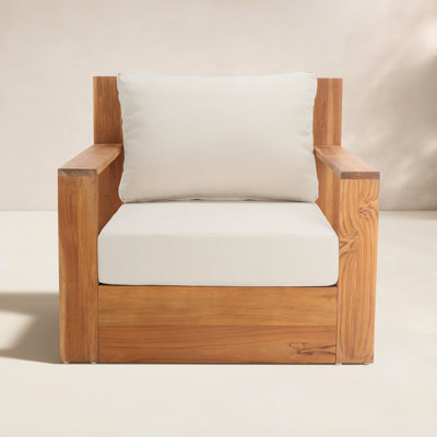Azul Teak Patio Lounge Chair