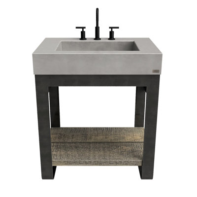 Outland 30" Vanity with Concrete Rectangle Sink