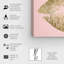 «Fashion and Glam Solid Kiss Blush and Gold», impression sur toile-25472301-66931786