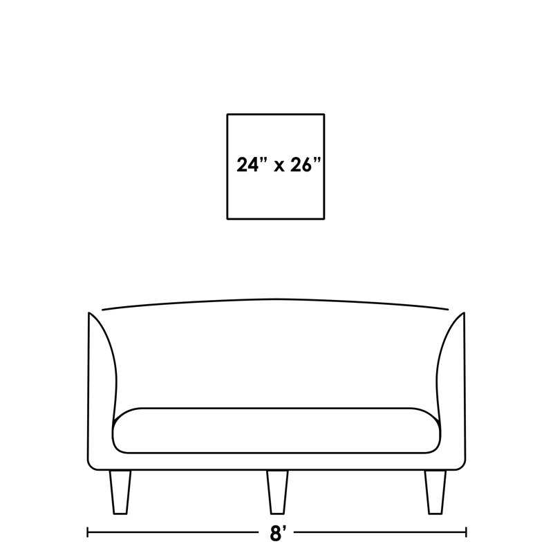 Via Dolce Print by Third & Wall, Outdoor, 26" H x 24" W x 1.5" D