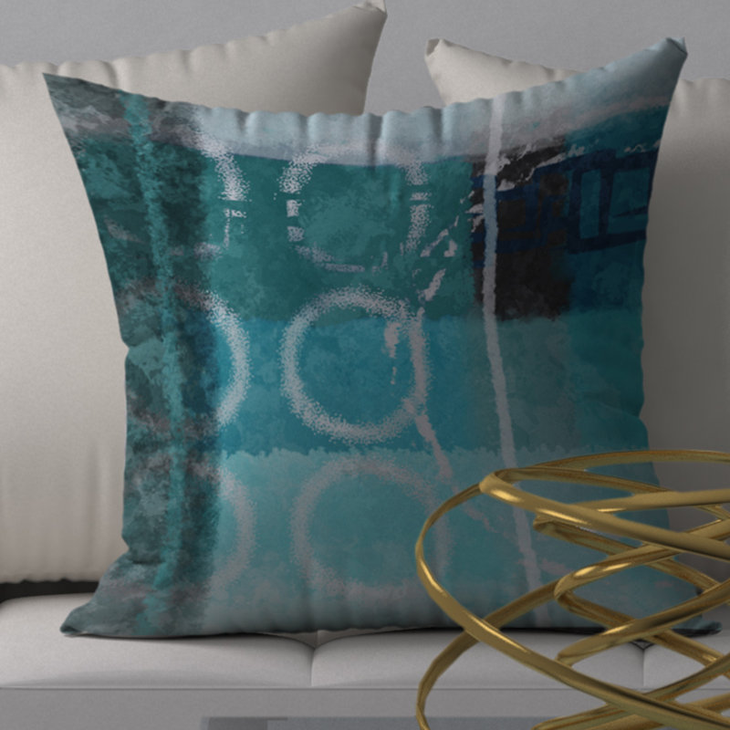 Housse de coussin carrée/insert, 18" x 18"