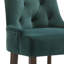Ensemble de 2 chaises d'appoint élégantes à dossier capitonné, rembourrées de velours moelleux pour le confort et le style de la salle à manger et du salon.-621006384-621006389