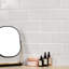 Nabi Subway 3x6 Crackled Glossy Glass Tile-808294784
