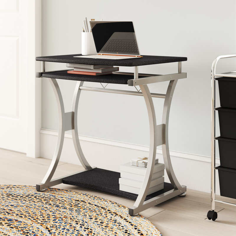 Scofield Computer Desk, Graphite Black