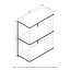 Étagère à livres H 29,8 "x l 23,6" Lansing-754498525