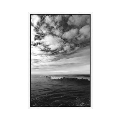 Monochrome Surfing by Bethany Young - Print on Canvas