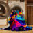 Abstract Inferno Rug-772295415