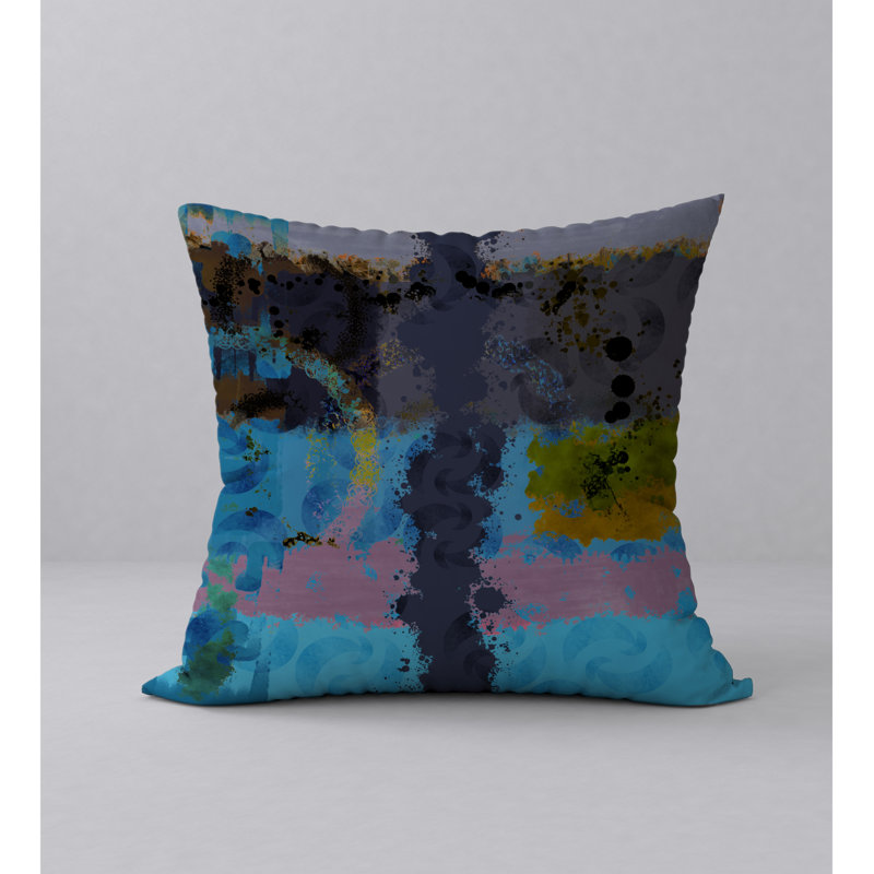 Housse de coussin carré et insert, H 24 po x l 24 po x p 6 po