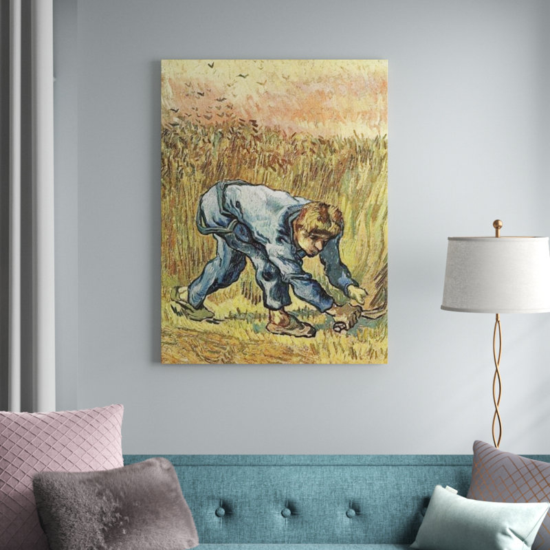 Vincent Van Gogh - Single Picture Frame Print on Wood, 120cm H x 90cm W x 1.8cm D