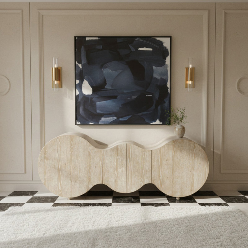 Husnah 76'' Sideboard, Oak
