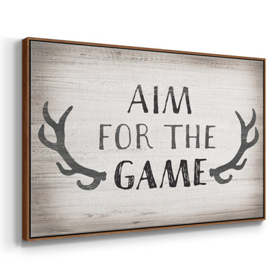 «Aim Game», reproduction sur toile