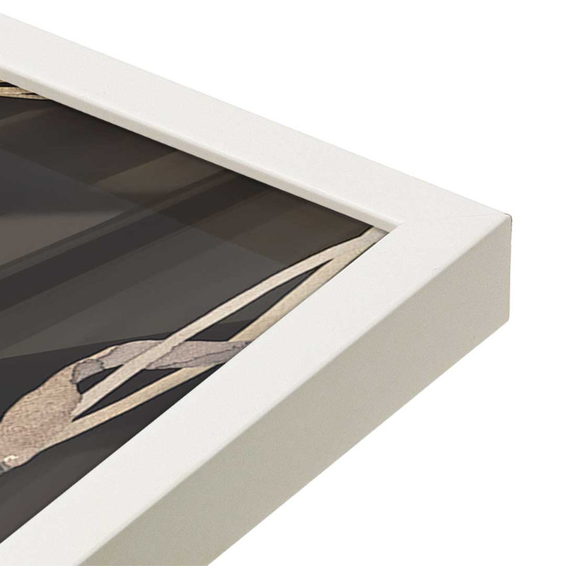 «Wildflowers 10» par Thingdesign, reproduction d'art, H 36 po x l 24 po, Blanc
