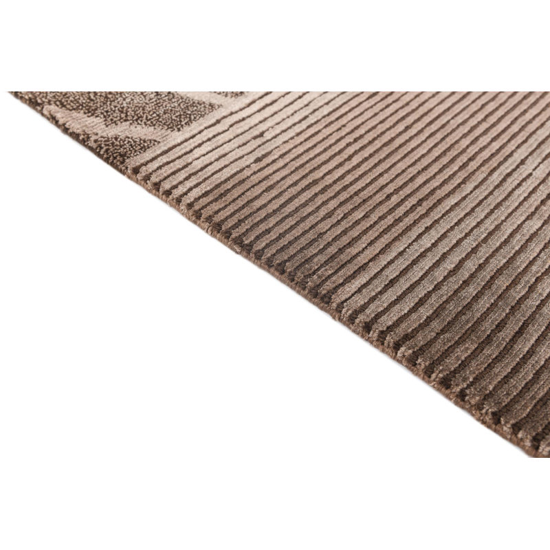 Tapis brun chocolat Outen