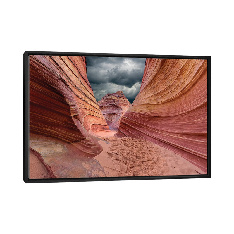 Riders On The Storm by Danilo Cesar Faria - Floater Frame Print on Canvas