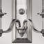 Reichman Candle Wall Light