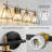4-Light Mid-Century Bathroom Vanity Light Fixture-118014959